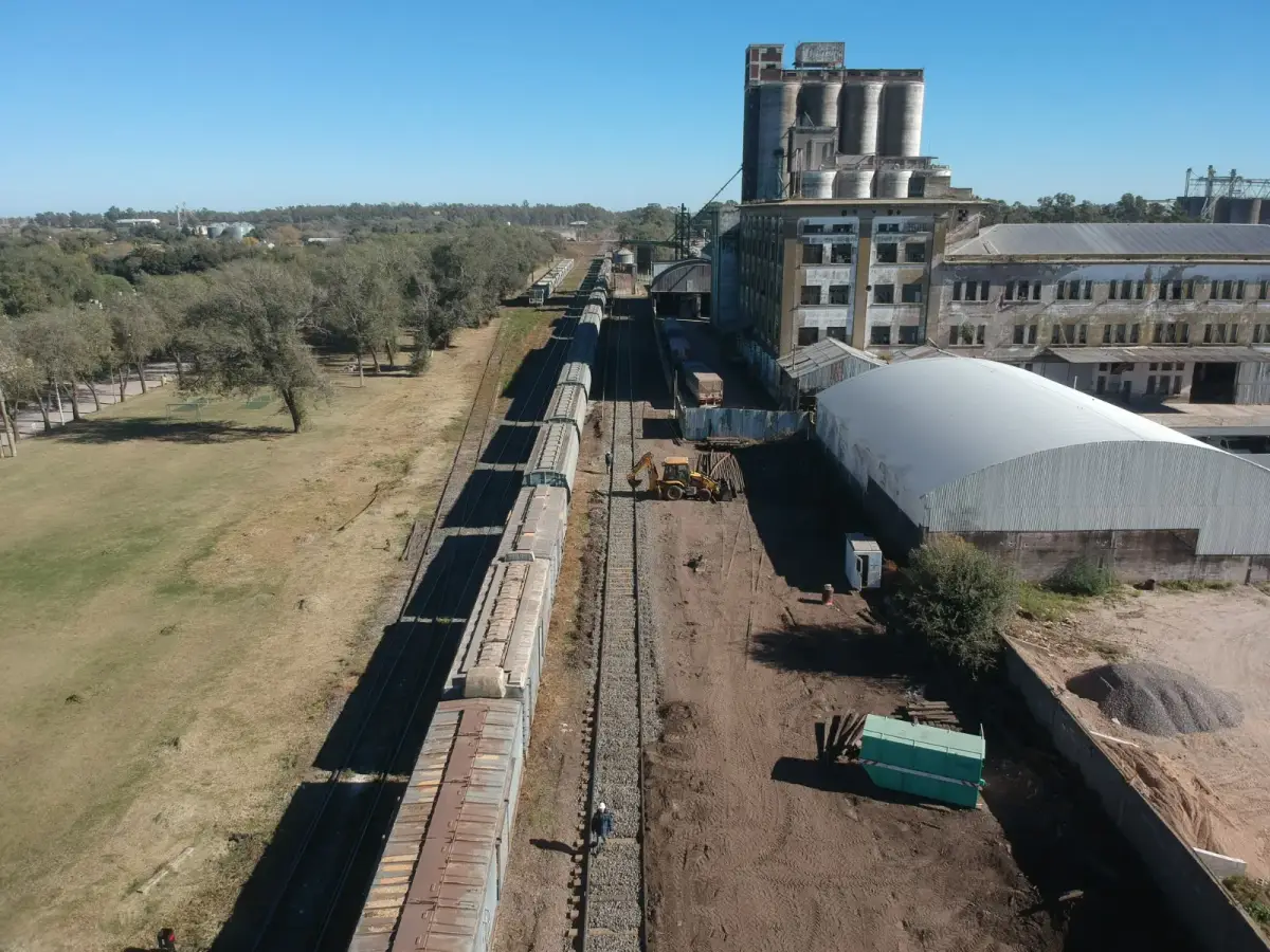 Desvío Particular Ferroviario — obra ferroviaria ejecutada por Agrocivil